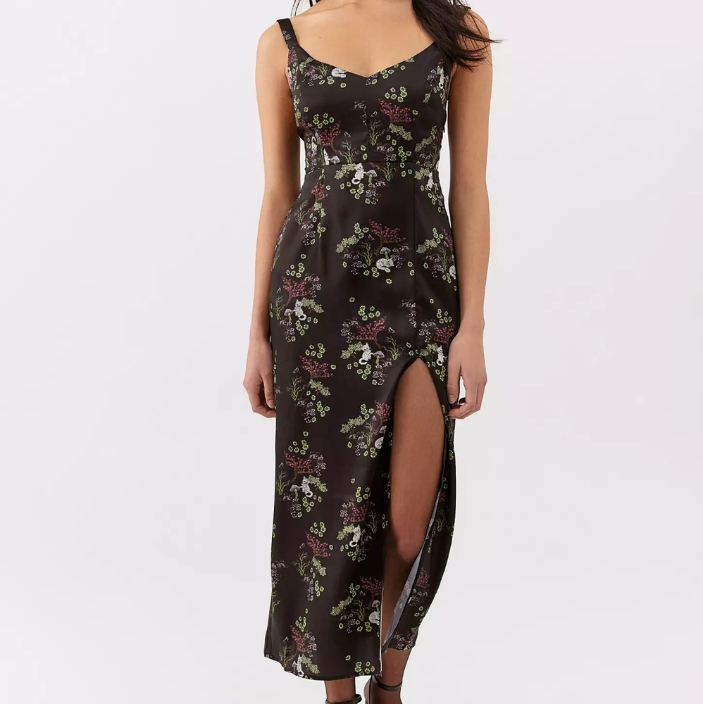 Urban Outfitters Mikayla Floral Midi Dress